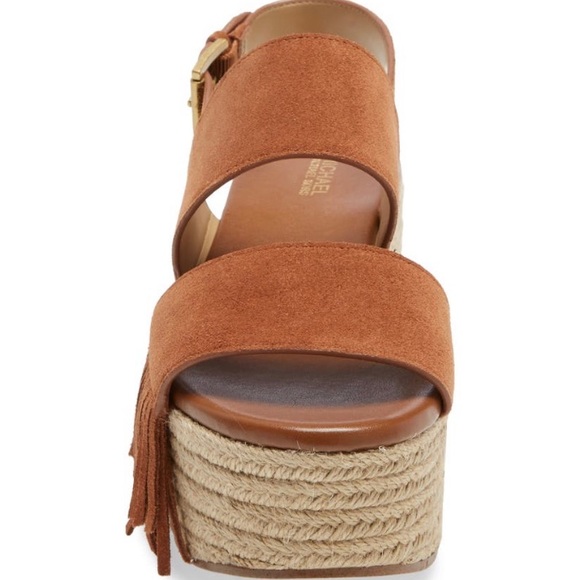 Michael Kors Hana Fringe Platform Sandal - Picture 6 of 8